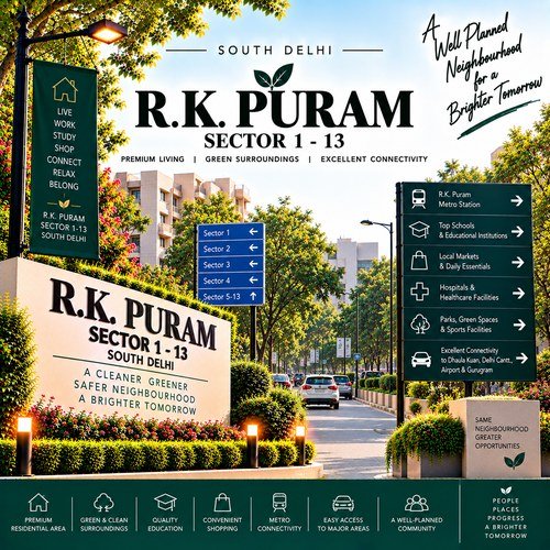 R.K. Puram Sector 1-13