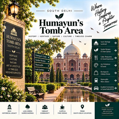 Humayun's Tomb Area